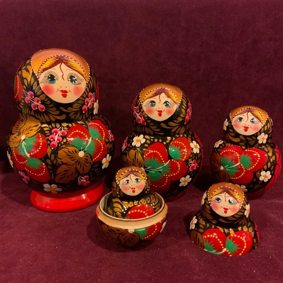 Nesting Dolls Set of 10! NEW! - Picture 9 of 11